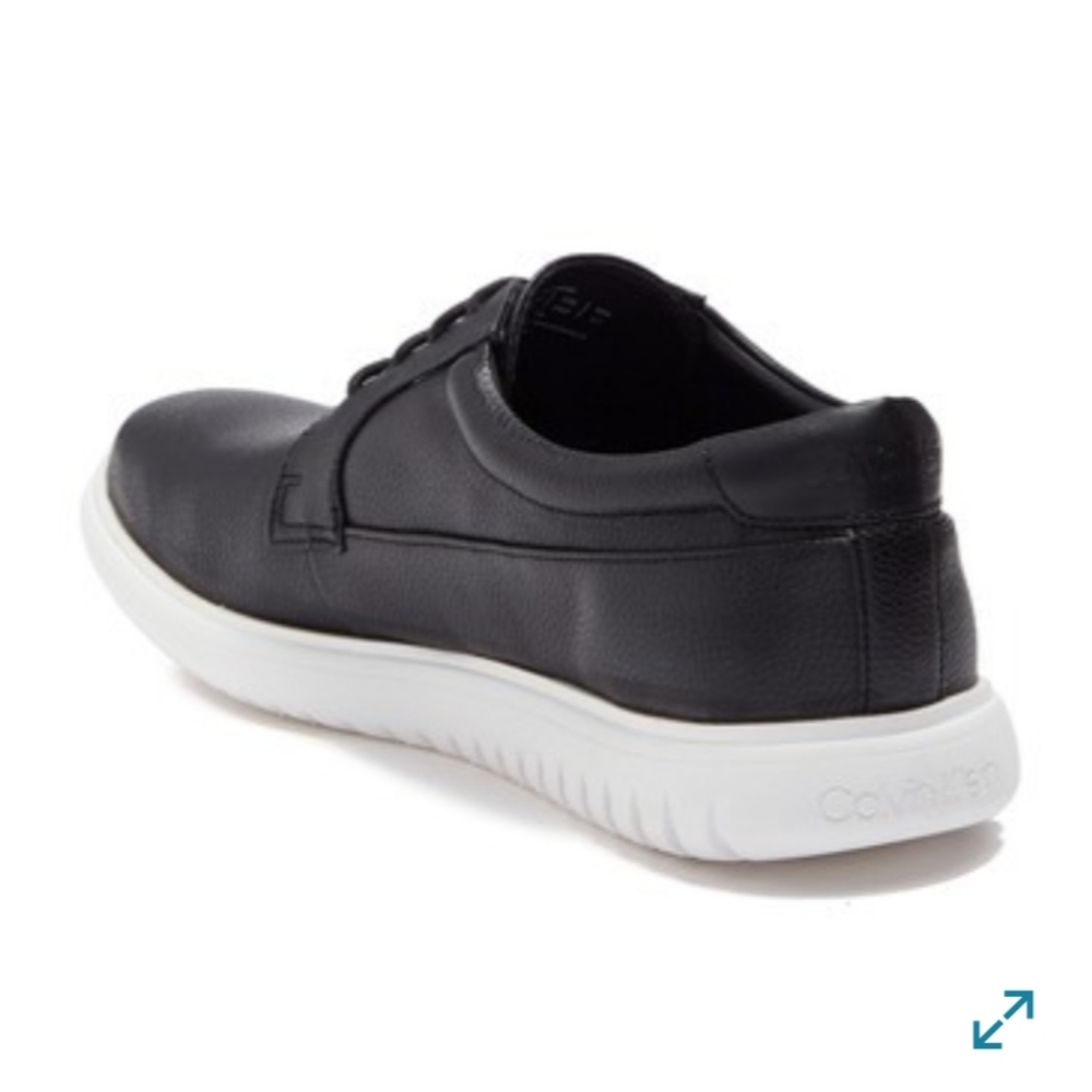 Calvin Klein Toren Tumbled smooth derby shoe - Picture 7 of 8